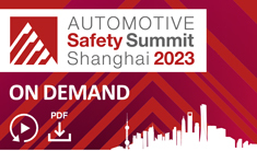 Automotive Safety Summit Shanghai Tagungsunterlagen