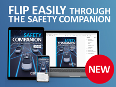 Flip easily through the SafetyCompanion