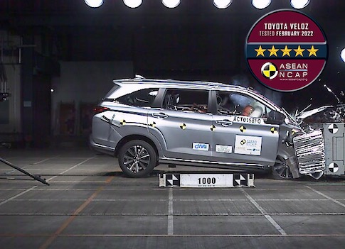 5-Star Rating for Toyota Veloz