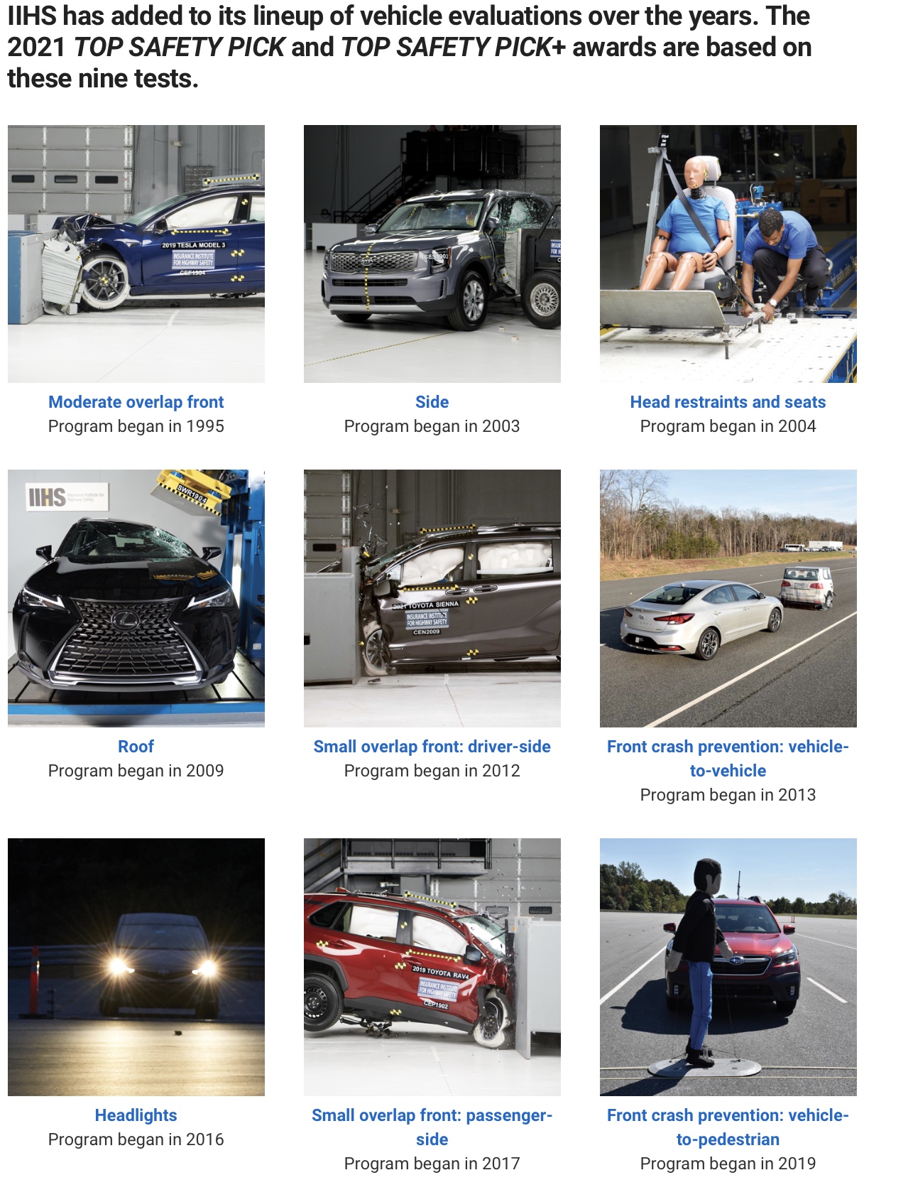 Test de radars anti-collision - Tests automobiles
