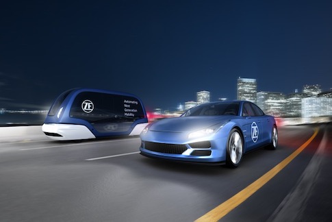 ZF präsentiert intelligente Lösungen für sichere, automatisierte und  elektrische Mobilität
